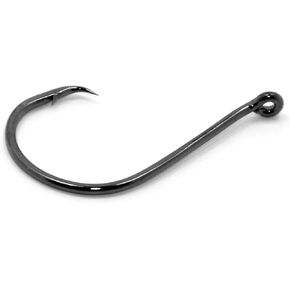 Gamakatsu Circle Offset Point Octopus Hook-Pack of 25 (Black)