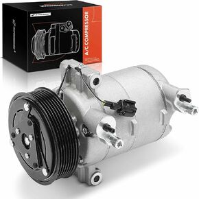 A-Premium Air Conditioner AC Compressor with Clutch Compatible with Nissan Frontier 4.0L 2.5L 2005-2019, Xterra 4.0L 2005-2015