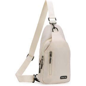 Seoky Rop حقيبة ظهر ذات حمالة صغيرة Crossbody حقيبة رافعة نايلون حقيبة صدر للرجال Daypack حزمة مراوح حقيبة عبر الجسم للسفر والمشي لمسافات طويلة