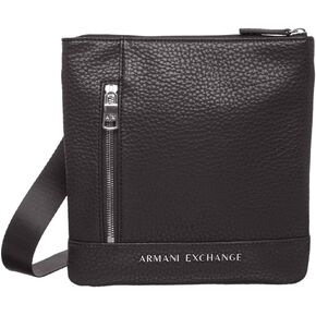 أ | حقيبة كروس بيبل أرماني للرجال من X ARMANI EXCHANGE، أسود نيرو، مقاس واحد