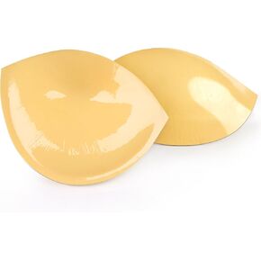 Niidor Sticky Bra Pads Inserts, Balconette Self-adhesive Lift Boob Pads Push up Breast Pads Enhancers Invisible For Swimsuit