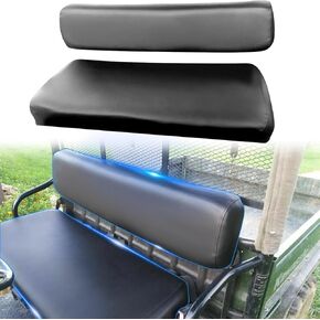 Front Bench Seat Cover Replace for 1993-2008 Kawasaki Mule 2500 2510 3000 3010, Waterproof Anti-Scratch Soft Leather Seat Cover for Kawasaki Mule