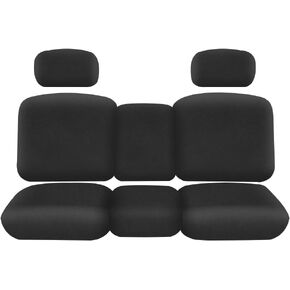 UTV Seat Covers, Waterproof UTV Seat Cover Set w/Headrest Cover Compatible with Can Am Defender Split Bench Seats Covers Defender Accessories