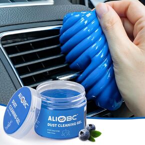 Car Cleaning Gel, Keyboard Cleaner Cleaning Putty for Car Interior Car Slime Cleaner Dust Cleaning Gel Car Putty for Cleaning Car Gel Cleaner Blue NT.WT.: 5.6 oz (160 g)