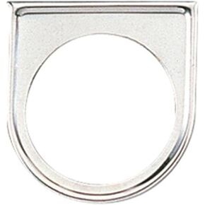 Equus 9821 2" Single Gauge Mounting Panel, Chrome