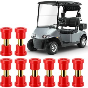 مجموعة جلبة زنبركية أمامية وخلفية من ACLONG مناسبة لـ EZGO TXT/Medalist 1994-UP، Club Car DS 1981-UP، أجزاء تكبل تعليق عربة الجولف الحمراء تحل محل 1012303 1015583 in Kuwait