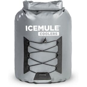 ICEMULE Pro Collapsible Backpack Cooler – Hands Free, 100% Waterproof, 24+ Hours Cooling, Soft Sided Cooler