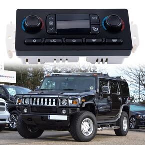 Climate Control Module fits for 2002-2009 Chevy Silverado Suburban Tahoe Avalanche GMC Sierra Yukon Envoy Cadillac Escalade AC Control Module Panel Replaces Dorman 599-211XD