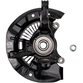 TRQ Complete Wheel Hub Bearing & Steering Knuckle Assembly LH for Toyota Sienna FWD 3.5 V6