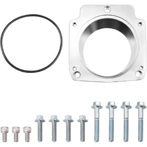LS Throttle Body Adapter 92mm Compatible With LS1 3 Bolt Intake Manifold to LS3 4 Bolt Throttle Body LS1 LS6 LS Engine Throttle Body Spacer Adapter 4.8L 5.3L 5.7L 6.0L Replacement for 551513