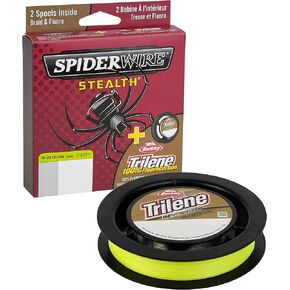 Spiderwire Ultracast Fluorocarbon 200-Yard Spool (Clear, Pound Test 4)