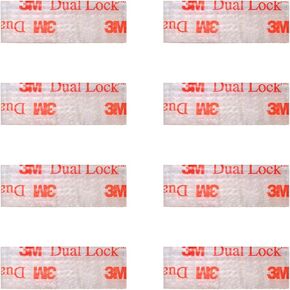 8 Pieces (4 Sets) EZ Pass Mounting Strips with Adhesive for EZ Pass/iPass Illinois/Sunpass Cars Windshield Toll Transponder Holders Dual Lock Sticky Replacement Double Sided Tape Sticker