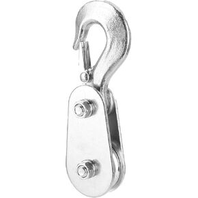 Hook With Pulley For Kfi Plow,Hook With Pulley For Kfi Plow,Other Components 2 Ton Snatch Block Wire Rope Lifting Pulley With Hook For Utv Atv Quad Bike Motocross