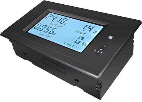 تيار مستمر 6-100 فولت 0-20A شاشة الكريستال السائل متعددة الوظائف رصد متر الرقمية الجهد الحالي الطاقة مقياس الطاقة المتعدد مقياس التيار الكهربائي الفولتميتر in Kuwait