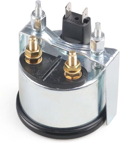 داينو سباق 2 "52 مللي متر السيارات سيارة قارب 60-0-60 أمبير متر مؤشر الأميتر الإلكتروني الضوء الأصفر أمبير مقياس متر 12 فولت in Kuwait