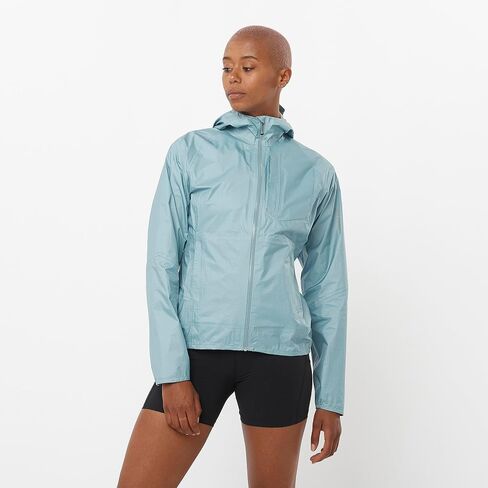 Salomon Women's Bonatti Waterproof Shell Light Jacket for Trail Running in Saudi Arabia