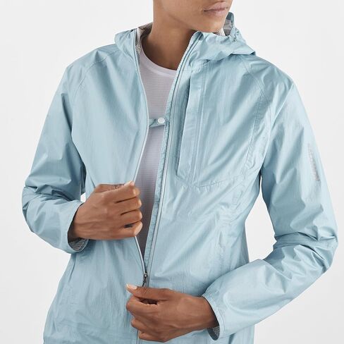 Salomon Women's Bonatti Waterproof Shell Light Jacket for Trail Running in Saudi Arabia