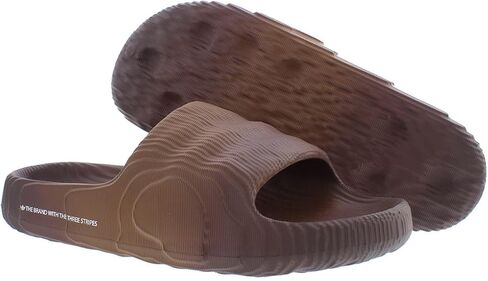 adidas Adilette 22 Slide Mens Shoes Size 11, Color: Preloved Brown/Shadow Brown/Core Black/Brown in Saudi Arabia