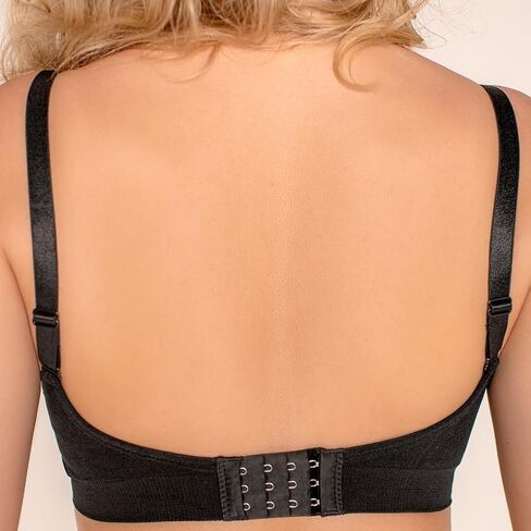 12 Pcs Bra Extender, Women's Bra Extenders Bra Back Clips Strap Adjustable Soft Stretchy Elastic 2 Hook /3 Hooks /4 Hooks Bra Band Hook Strap Extensions for Women Girls in Saudi Arabia