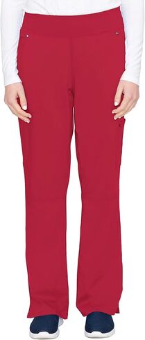 Healing Hands Scrub Set For Women with 7 Pockets, V-Neck Scrub Top 2245 and Knit Waistband Scrub Pant 9133, Red- L Top/L Pant in Saudi Arabia