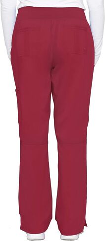 Healing Hands Scrub Set For Women with 7 Pockets, V-Neck Scrub Top 2245 and Knit Waistband Scrub Pant 9133, Red- L Top/L Pant in Saudi Arabia