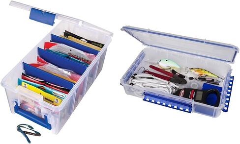 Flambeau Outdoors 4510 Super Half Satchel Soft Bait Organizer 15x8x6.25 بوصة in Kuwait