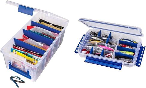 Flambeau Outdoors 4510 Super Half Satchel Soft Bait Organizer 15x8x6.25 بوصة in Kuwait