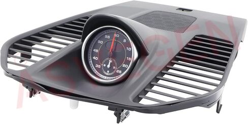 لوحة قيادة مثبتة على ساعة توقيت رياضية لبورشه 911 2013-2019، لوحة سوداء وساعة سوداء in Kuwait