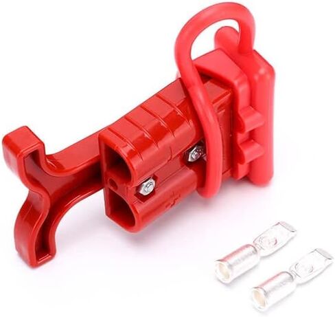 600V 50Amp Red Housing 2 Way Battery Power Cable Connector T-Bar Handle and Dustproof Cover in Saudi Arabia