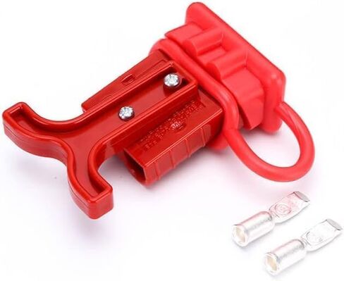 600V 50Amp Red Housing 2 Way Battery Power Cable Connector T-Bar Handle and Dustproof Cover in Saudi Arabia