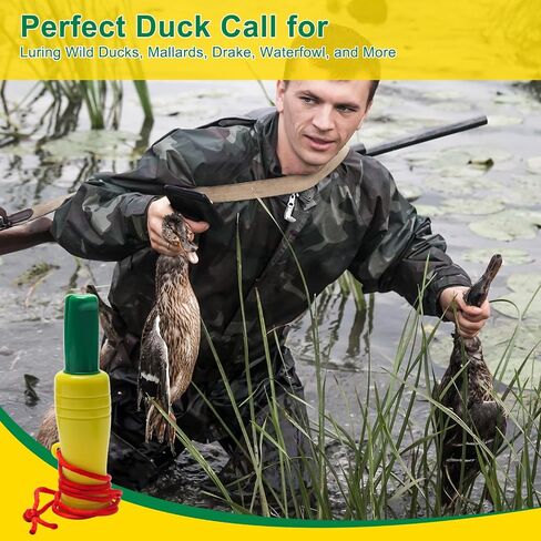 Coolrunner Duck يدعو بطة يدعو لصيد البط الأفخاخ صافرة، دعوة بطة مالارد، صوت عال صيد بطة الدعوة in Kuwait
