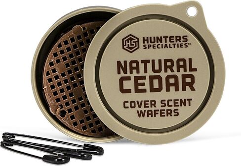 رقائق برائحة غطاء طويلة الأمد من Hunters Specialities للصيد - 3 رقائق في كل عبوة، تتضمن 3 دبابيس أمان in Saudi Arabia