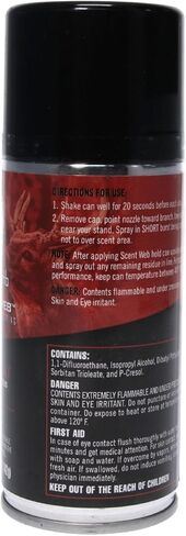 Hunters Specialties Buck Bomb Scent Web Scented Foam String | Hunting Pre/Post Rut Formula Scent Attractant Aerosol Spray, 5 Oz (142g) in Saudi Arabia