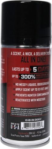 Hunters Specialties Buck Bomb Scent Web Scented Foam String | Hunting Pre/Post Rut Formula Scent Attractant Aerosol Spray, 5 Oz (142g) in Saudi Arabia