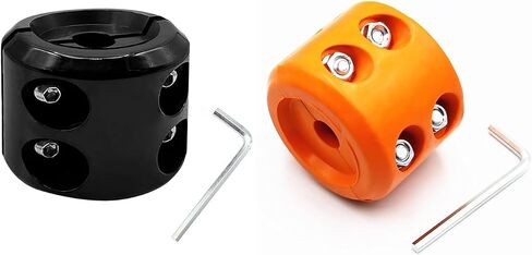 Winch Stopper Winch Cable Hook Rubber Stopper with Allen Wrench for ATV UTV Synthetic Winch Rope in Saudi Arabia