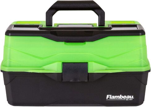 Flambeau Outdoors 2059 Hip Roof 7-Tray، وحدة تخزين محمولة مناسبة لجميع الأحوال الجوية، كستنائي/أسمر ضارب للصفرة in Saudi Arabia