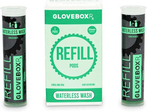 GLOVEBOXRx™ Auto Waterless Wash Spray Starter Kit, Waterless Car Wash That Makes Car Detailing Quick and Easy, Car Exterior Cleaner Spray for Car, Motorcycle, Truck in Saudi Arabia