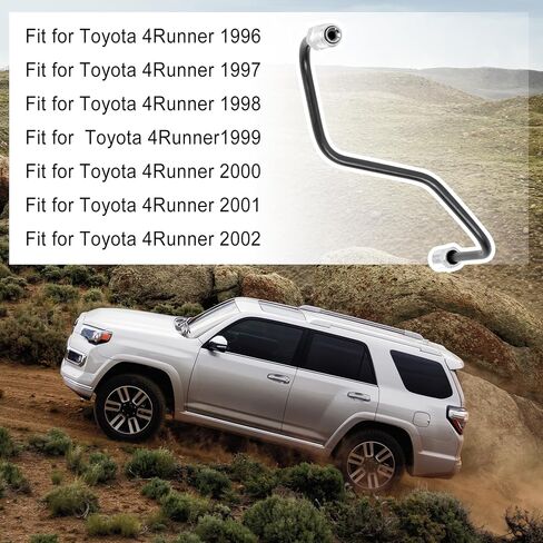 أنبوب خط الفرامل الأمامي الأيمن رقم 4 مناسب لـ 1996 1997 1998 1999 2000 2001 2002 Toyota 4Runner استبدال 47314-35330 4731435330 in Saudi Arabia