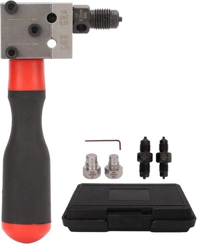 b0c318bfvn, Acouto Brake Line Flaring Tool Kit 0.1875in 0.25in Copper Tube Brake Line Single Double Tool Adapter Universal Auto Repair Tools Automotive Flaring Tool Set in Saudi Arabia