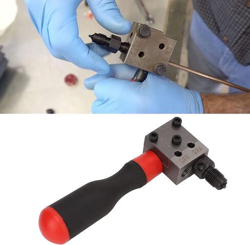 b0c318bfvn, Acouto Brake Line Flaring Tool Kit 0.1875in 0.25in Copper Tube Brake Line Single Double Tool Adapter Universal Auto Repair Tools Automotive Flaring Tool Set in Saudi Arabia