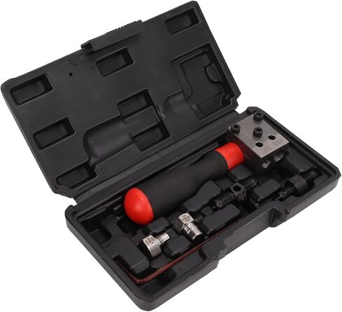 b0c318bfvn, Acouto Brake Line Flaring Tool Kit 0.1875in 0.25in Copper Tube Brake Line Single Double Tool Adapter Universal Auto Repair Tools Automotive Flaring Tool Set in Saudi Arabia