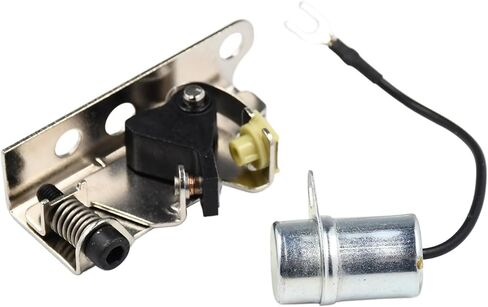 نقاط إشعال جزازة العشب 160-1183، مكثف 312-0246 متوافق مع محركات سلسلة Onan B48G B48M B43E B43G B43M B، 1601183 3120246 متوافق مع جرارات John Deer Lawn 316 318 420 F910 F930 in Kuwait