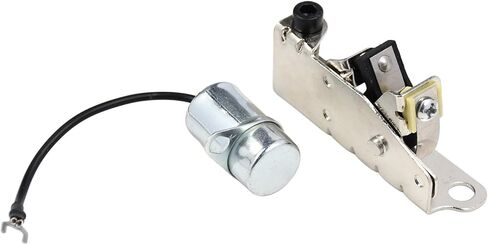 نقاط إشعال جزازة العشب 160-1183، مكثف 312-0246 متوافق مع محركات سلسلة Onan B48G B48M B43E B43G B43M B، 1601183 3120246 متوافق مع جرارات John Deer Lawn 316 318 420 F910 F930 in Kuwait