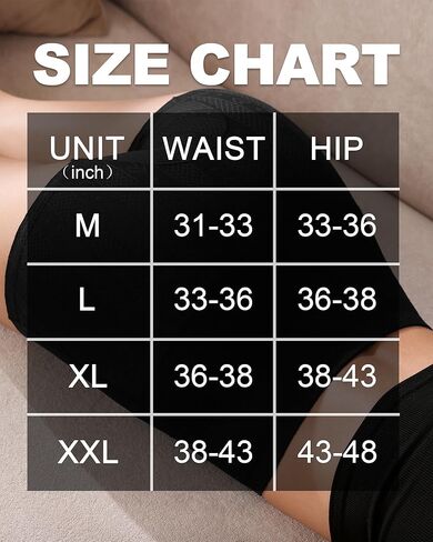 ملابس داخلية قصيرة للأولاد من القطن عالية الخصر من ASIMOON للنساء، تحكم بسيط في البطن ومضادة للاحتكاك، سراويل داخلية 3 قطع in Kuwait