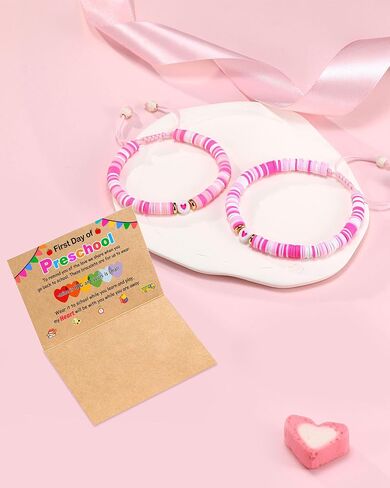 UPROMI First Day of Kindergarten/Preschool Gift, Back to School Bracelet Mommy and Me First Day of School Gifts in Saudi Arabia
