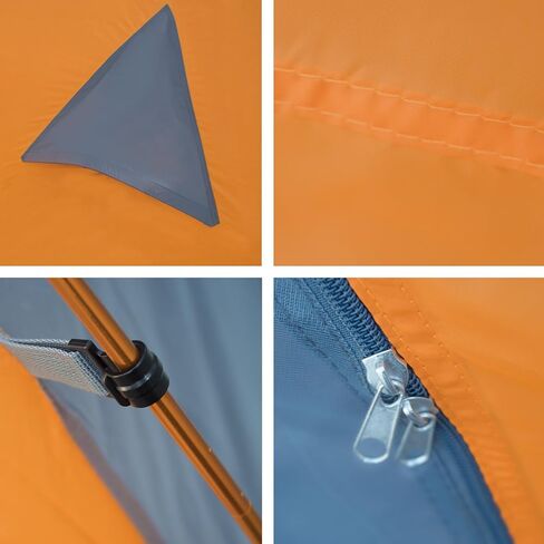 Winterial Camping Tent, 1/3/6 Person Lightweight Personal Bivy 1 to 6 Person Tent with Waterproof Tent Rainfly, Durable Stitched Tent for Camping, Beach, Backpacking, Hiking, and Festivals. in Saudi Arabia
