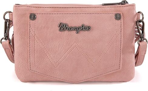 Wrangler Crossbody Small Purse for Women Wristlet Fringe Bag Western Purse in Saudi Arabia