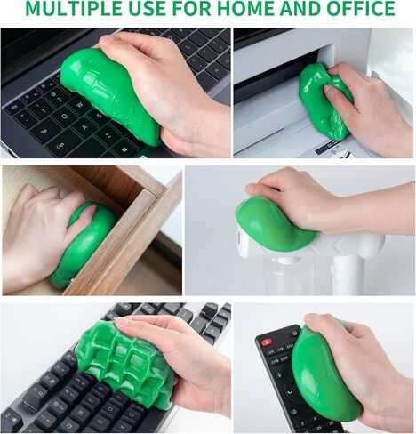 Car Cleaning Gel, Keyboard Cleaner Cleaning Putty for Car Interior Car Slime Cleaner Dust Cleaning Gel Car Putty for Cleaning Car Gel Cleaner Blue NT.WT.: 5.6 oz (160 g) in Kuwait