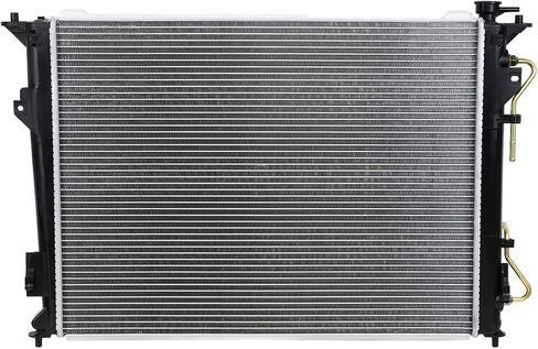 DNA Motoring OEM-RA-2831 Factory Style Aluminum Cooling Radiator Compatible with 06-11 Azera, 07-10 Magentis/Optima AT, 25-1/16" W X 18-7/8" X 5/8" D, 1-3/8" Inlet, 1-3/8" Outlet in Saudi Arabia