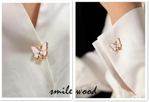 Button Covers For Women Men Shell Button Cover For Dress Shirt Tuxedo, As Decorative Collar Jewel Flower Rhinestone Pearls Fancy Accessories Used For Formal Business Daily Party Wedding Gifts in Saudi Arabia